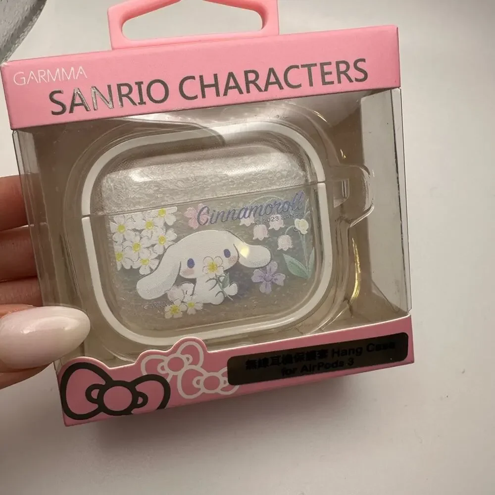 NWT Sanrio Cinnamoroll AirPod 3 Case Cute Floral Hard Shell